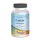 LUTEIN | 50 mg reines Lutein pro Tagesdosis | 90 Kapseln | Premium Qualität aus Deutschland