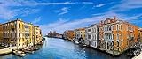500 Piece Puzzle for Adults - Jigsaw Puzzles 500 Pieces Italy - Venice Canals Puzzle with Matte Finish and Poster-52 * 38cm