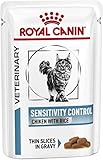 ROYAL CANIN Sensitivity Control Wet cat Food Chunks in Sauce Chicken with Rice 12x85 g