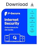 F-Secure Internet Security für alle Geräte | 1 Jahr | 1 Gerät | PC/Mac/Mobile | Aktivierungscode per Email