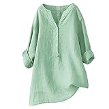GFPGNDFHG Dirndl Sale Zweiteiler Leinen Karnevalskostüm Damen Oberteile Große Größen Sommer Outfit Jeans Bluse Für Blusenkleid Leinenbluse Mode Festliche B