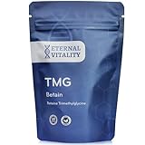 Eternal Vitality Betain TMG Pulver 150g | 99,5% Reinheit Laborgeprüft | Unterstützt Homocystein-Stoffwechsel | Herz & Leber Gesundheit | Nachhaltig gewonnen