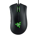 Razer DeathAdder Essential (2021) - Kabelgebundene Gaming-Maus mit Optischem Sensor mit 6400 DPI (5 programmierbare Tasten, Ergonomischer Formfaktor, 10 Millionen Klicks Lebensdauer) Schw