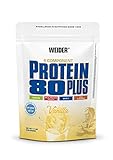WEIDER Protein 80 Plus Mehrkomponenten Protein, Vanille, Eiweißpulver für cremige, unverschämt leckere Eiweißshakes, Kombination aus Whey, Casein, Milchprotein-Isolat und Ei, Fett- & Zuckerarm