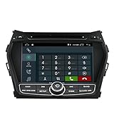 ZUYEJUU DSP. Carplay Android 11 Auto-DVD-Player for Hyundai IX45 Santa Fe 2012-2014 Autoradio GPS Navigation Stereo Multimedia W-LAN Audio