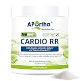 APOrtha® Cardio RR L-Arginin + L-Citrullin + Kalium + Herzvitamin Vitamin B1, 330 g veganes Pulver, für 2 Monate in Clean Label Qualität, glutenfrei, allergenfrei, laktosefrei, zuckerfrei