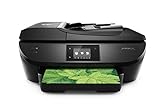 HP Officejet 5740 Multifunktionsdrucker schwarz (Instant Ink, Drucker, Scanner, Kopierer, Fax, WLAN, Airprint)