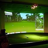 wiedao 118'x118 Golfball-Trainings-Simulator, Golfball-Simulator-Bildschirm, Display-Projektor-Bildschirm, Fantastic Practice/Play Game Entertainment Tools