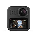 GoPro Max - wasserdichte 360-Grad-Digitalkamera mit unzerbrechlicher Stabilisierung, Touchscreen und Sprachsteuerung - Live-HD-Streaming, Black