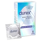 Durex Hautnah Classic Kondome – Ultra dünn für maximales Gefühl (8 Stück)