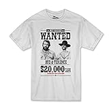 Terence Hill Bud Spencer - Wanted $20.000 - Terence & Bud (Weiss) (XL)