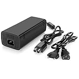 YCCSKY Netzteil für Xbox 360 Slim, AC Netzadapter, Baustein, Ladegerät für Xbox 360 S