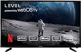 LEVEL HD8239W 39 Zoll Smart TV 99 cm ThinQ AI Fernseher WebOS, (Matrix LED Light, HD, WLAN, Triple Tuner, HEVC, CI+, HDMI, USB) Netflix, YouTube, Prime Video, SkyQ, Dazn Modell 2022