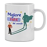 Tasse, Vatertag, Geschenkidee zum Vatertag, originelle Geschenkideen, Geburtstagsfeier, Tasse für einen Super Vater, Tasse für den besten Vater, Tasse der Welt, Tasse aus Keramik (Beste Paar)
