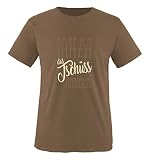 Comedy Shirts - Darf ich Ihnen das Tschüss anbieten? - Herren T-Shirt - Braun/Hellbraun-Beige Gr. L