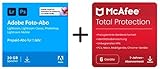 Adobe Creative Cloud 20GB Photo + McAfee Total Protection 2023 | 6 Geräte | 12 Monate | 2023 | Aktivierungscode per Email