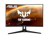 ASUS TUF Gaming VG27VH1B 68,56 cm (27 Zoll) Curved Monitor (Full HD, 165Hz, FreeSync Premium, VGA, HDMI, 1ms Reaktionszeit) schwarz