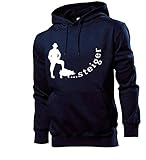 Generisch Bergsteiger der EIN Schwein besteigt Männer Hoodie Sweatshirt Navy 3XL - shirt84.de