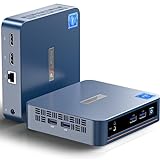 PELADN WI-4 Mini PC Windows 11 Pro, Intel 11. Generation N5105 (bis zu 2,9 GHz),Mini-Computer 8 GB RAM/256 GB M.2 SSD, 4K UHD, Bluetooth 4.2,HDMI2.0,LAN &WiFi, 2.4G/5.0G WLAN für Geschäft