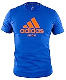 adidas Community line T-Shirt Judo Performance Blue/Light orange, ADICTJ (XL)