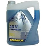 MANNOL 157184005LT MN4011-5 Longterm Antifreeze AG11-40°C Kühlerfrostschutz 5L