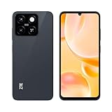 ZTE Smartphone Blade A55 Android 14 (17,14cm (6,75 Zoll) HD+ Display, 4G LTE, 4GB RAM 64GB interner Speicher, 13MP Hauptkamera KI-Kamera und 8MP Frontkamera, Dual-SIM, 2024) Schw