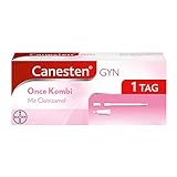 CANESTEN GYN Once Kombi, Vaginaltablette und Creme zur Behandlung von Scheidenpilz mit Clotrimazol & Milchsäurezusatz schneller