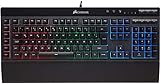 Corsair K55 RGB Gaming Tastatur (Multi-Color RGB Beleuchtung, QWERTZ) schwarz