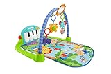 Fisher-Price HBB73 - Spielspaß Piano-Gym Spieldecke mit Spielzeug, Babyspielzeug für Kleinkinder ab der Geburt