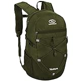 Highlander Unisex-Adult 20L Daysack – Hiking Backpack for Men and Women – The Venture Daypack by Tasche, Olivgrün, Einheitsgröße