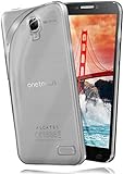 moex Aero Case kompatibel mit Alcatel One Touch Idol - Hülle aus Silikon, komplett transparent, Klarsicht Handy Schutzhülle Ultra dünn, Handyhülle durchsichtig einfarbig, Klar