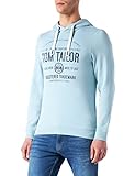 TOM TAILOR Herren 1020918 Sweatshirt, 26298 - Calm Cloud Blue, XL