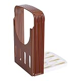 Joyzan Bake Bread Slicer Cutter, Kompakter Faltbarer Toastbrotständer Bagel Cake Slicing Guide Tools Mit Optimalen Messerrillen Küchenzubehör Für Sandwiches Schinken Käse Gemüse Ob