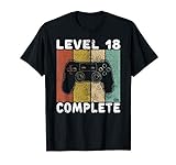 Herren 18. Geburtstag Jungen Gamer Level 18 Complete T-Shirt