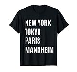 Mannheim Deutschland Stadt Städte Witzig T-Shirt