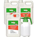 Envira Universal-Insektizid - Hochwirksames Insekten-Spray Mit Langzeitschutz - Auf Wasserbasis - 3 x 5L + 2L Sprüher