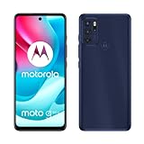 Motorola moto g60s Smartphone (6,8'-FHD+-Display, 64-MP-Kamera, 6/128 GB, 5000 mAh, Android 11), Dunkelblau, inkl. Schutzcover [Exklusiv bei Amazon]