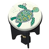 Abfluss-Stopfen Pluggy® Turtle Rollin'Art, Für alle handelsüblichen Abflüsse