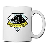 PCIWCXT Metal Gear Solid Diamond Dogs Logo Keramik Kaffeetasse