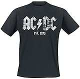 AC/DC Est, 1973 Männer T-Shirt schwarz 3XL 100% Baumwolle Band-Merch, Bands