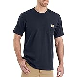 Carhartt Herren Relaxed Fit T-shirt T Shirt, Navy 412, XXL EU