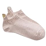 MILAX Damen Sneakersocken Kurzsocken Sportsocken mit niedlichen Herzen Baumwollsocken Sportsocken tennissocken für Nette Geschenk Socke