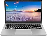 15,6-Zoll-Laptop (Intel Celeron 64-Bit, 8 GB DDR3-RAM, 128 GB SSD, 10000 mAh Akku, HD-Webcam, Windows 10 Pro OS vorinstalliert, 1920 * 1080 FHD IPS-Display) (QWERTY keyboard)