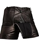 Bockle Kurze Zimmermann Lederhose Leder Short Pants, Size: W33/L30