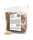 Pearls BIO Paranuss-Mehl 1 kg – Nicht-entölt – Vakuum-verpacktes Mehl aus ungerösteten und ungesalzenen Paranüssen in Rohkost-Qualität – Ideal für die vegane Küche