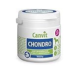 Canvit Chondro Dog Glucosamin Hüft- und Gelenkergänzungsmittel für Welpen und aktive junge oder übergewichtige Hunde, sehr schmackhaft (Chondro, 100 Tabletten), für Hunde unter 25 kg