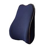 GVFKGD Lendenwirbelstützkissen für Bürostuhl Auto Taillenschutz Memory Baumwolle Kissen Unterer Rücken Schmerzlinderung Rückenkissen