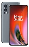 OnePlus Nord 2 5G (UK) – 8 GB RAM 128 GB SIM Free Smartphone mit Dreifach-Kamera und 65 W Warp Charge – 2 Jahre Garantie – Grau Sierra