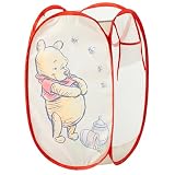 Disney Winnie Puuh Pop-Up-Korb mit robusten Tragegriffen für Wäsche, Kinderzimmer, Aufbewahrung, 53,3 cm H x 34,9 cm B x 34,9 cm L