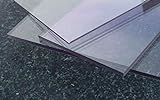 Polycarbonat UV Platte farblos 600 x 500 x 3 mm transparent